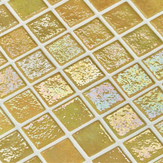 Mosaic Tile Iridescent Ambar - Ezarri