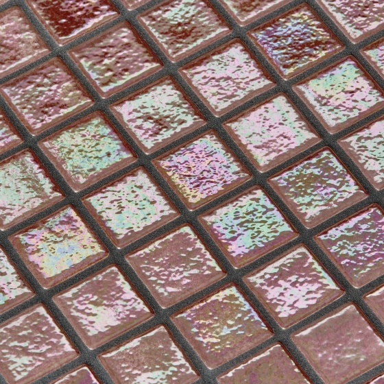 Mosaic Tile Iridescent Cobre - Ezarri