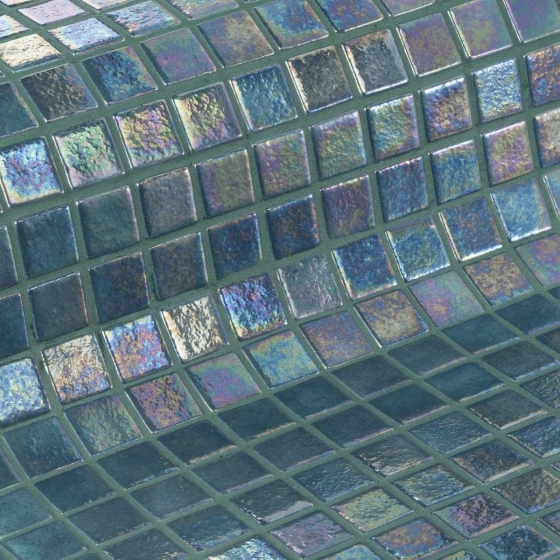 Mosaic Tile Iridescent Jade - Ezarri