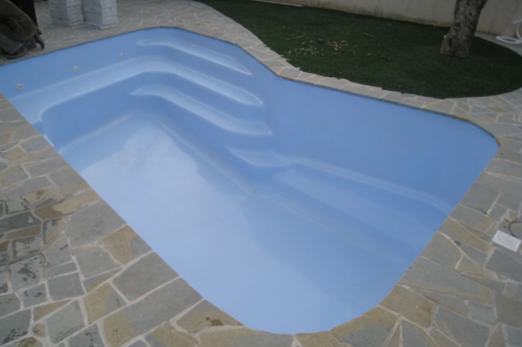 piscina de poliéster