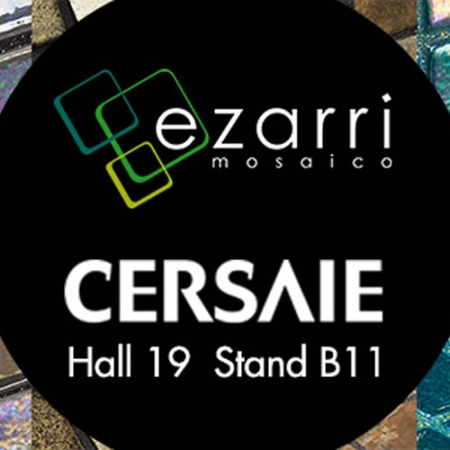 All the variety of the Ezarri catalogue at the Cersaie Fair 2018